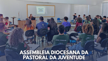 Neste domingo, 19 de outubro, a Pastoral da Juventude (PJ) realiza sua Assembleia Diocesana na Capela Santa Teresinha do Menino Jesus, em Toledo, com início às 8h. O encontro reunirá jovens coordenadores de toda a Diocese, representando os 11